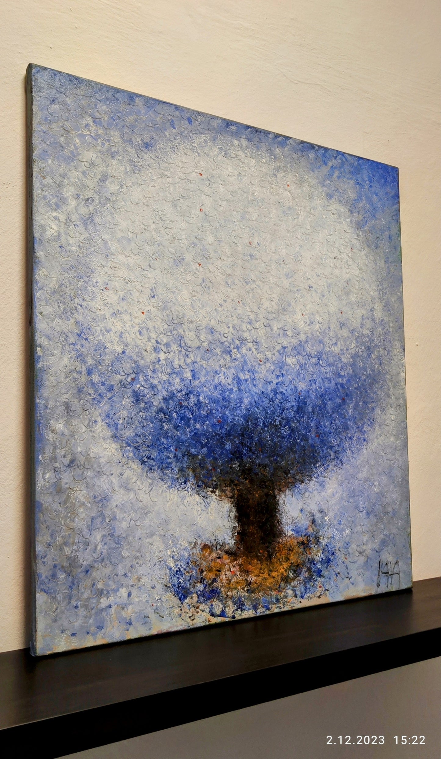 MODRÝ STROM - lehkost, modrá, aura...