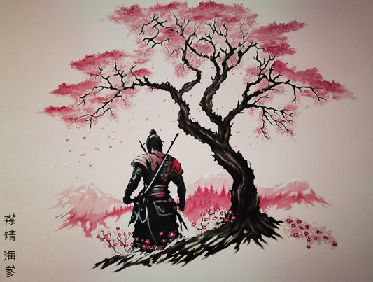 Samuraj - japonský motiv