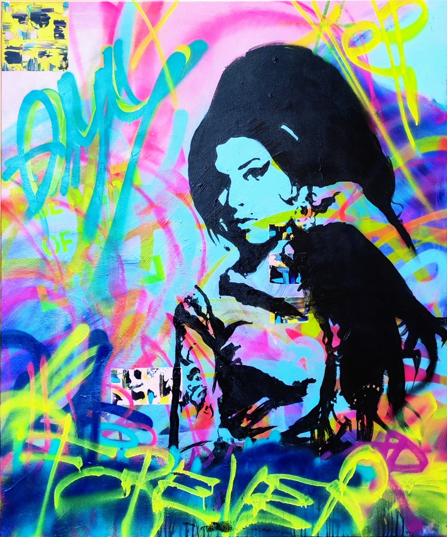 AMY WINEHOUSE - pop artové dílo